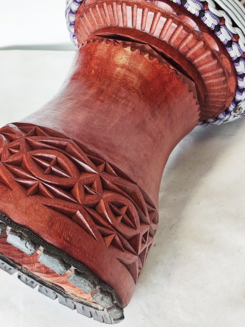 Custom-made djembe - Signature Guinea djembe