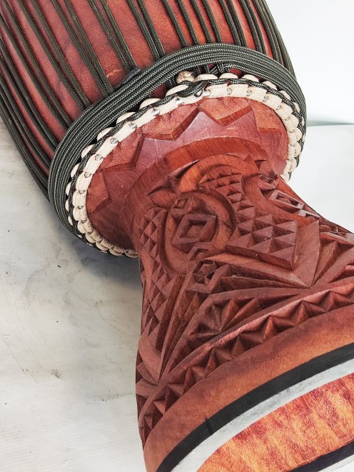 Custom-made djembe - Signature Mali djembe