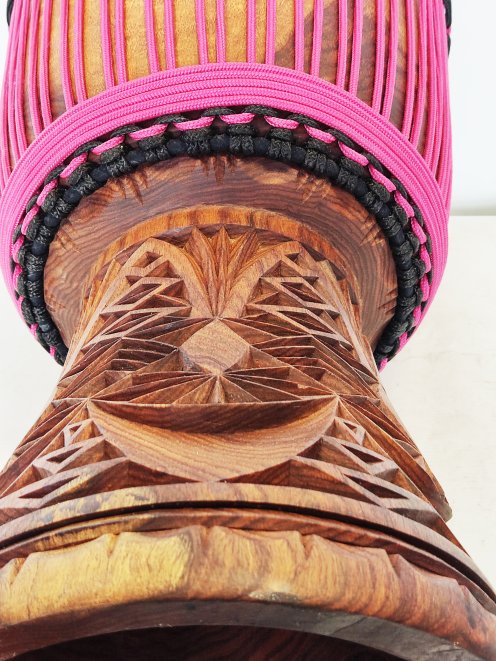 Custom-made djembe - Signature Mali djembe