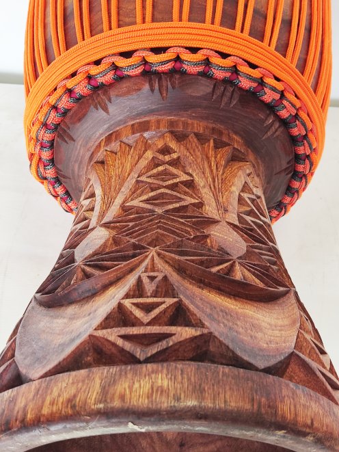 Custom-made djembe - Signature Mali djembe