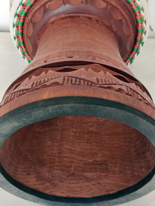 Custom-made djembe - Signature Mali djembe