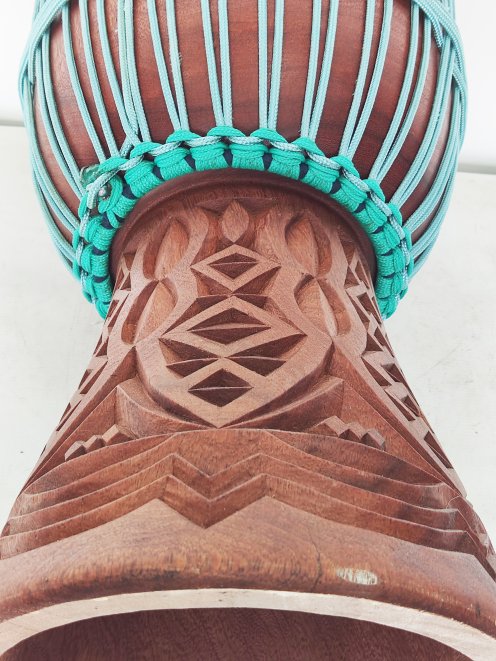 Custom-made djembe - Signature Mali djembe