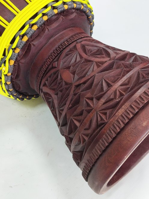 Custom-made djembe - Signature Mali djembe