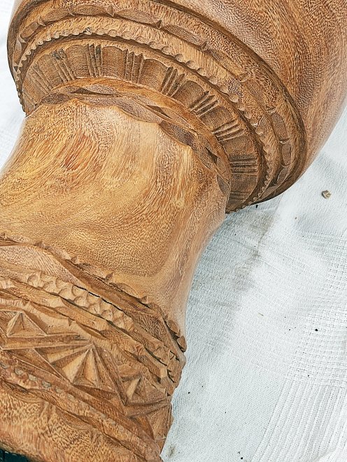 High-end djembe shell - Top Guinea djembe shell 6373