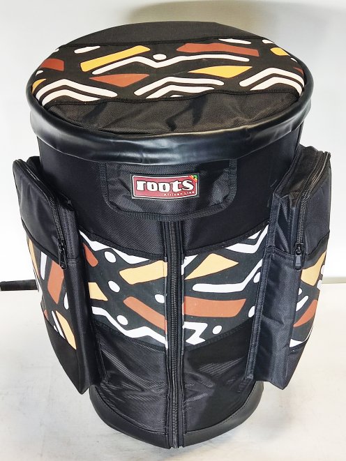 Roots Percussions premium quality djembe bag Bogolan