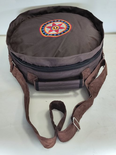 Backpack for shamanic drum - Shaman drum bag Roots Percussions 14″