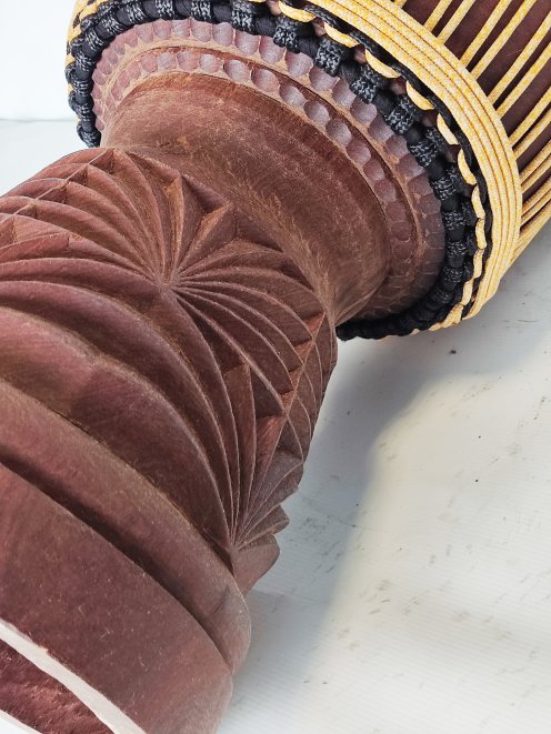 Custom-made djembe - Signature Burkina Faso djembe