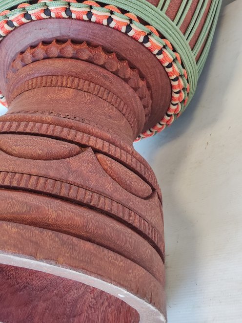 Custom-made djembe - Signature Burkina Faso djembe