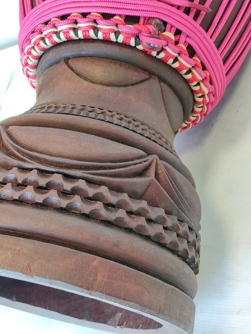 Custom-made djembe - Signature Burkina Faso djembe