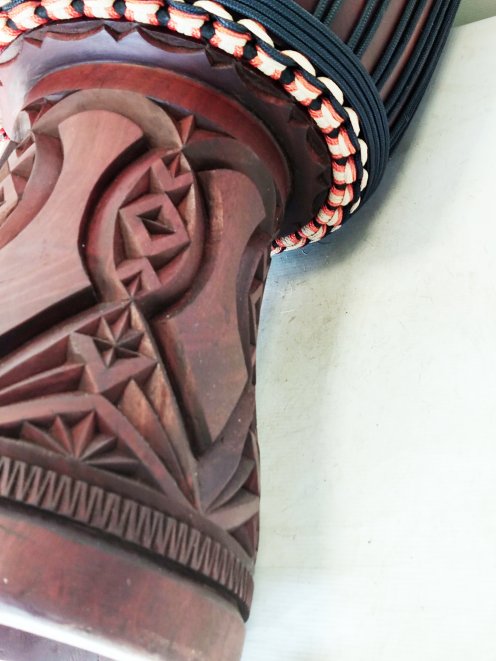 Custom-made djembe - Signature Mali djembe