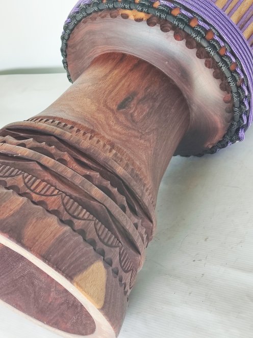 Custom-made djembe - Signature Mali djembe