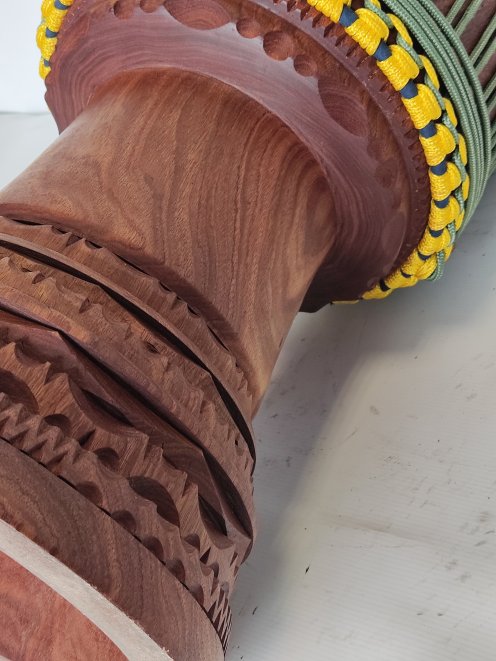 Custom-made djembe - Signature Mali djembe