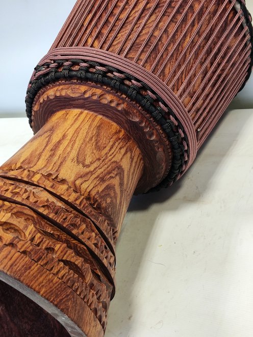 Custom-made djembe - Signature Mali djembe