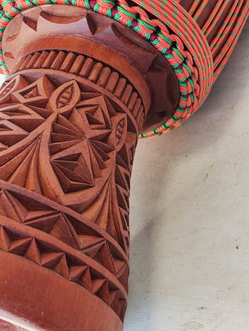 Custom-made djembe - Signature Mali djembe