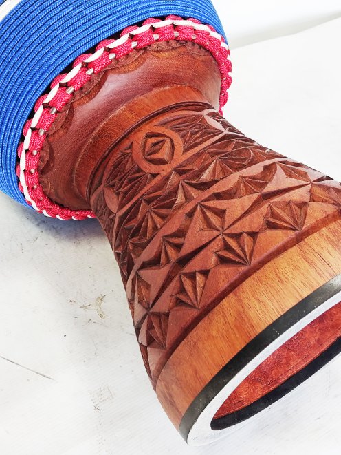 Custom-made djembe - Signature Mali djembe