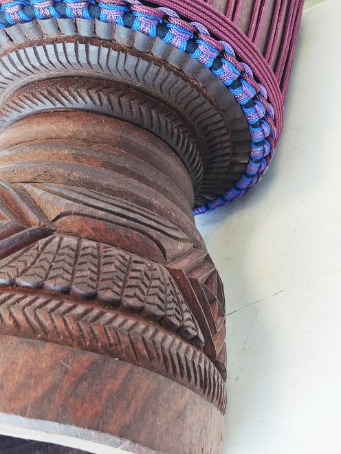 Custom-made djembe - Signature Burkina Faso djembe