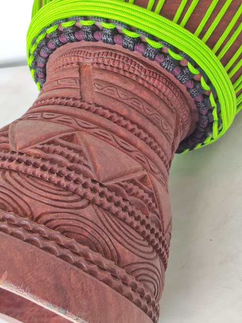 Custom-made djembe - Signature Burkina Faso djembe