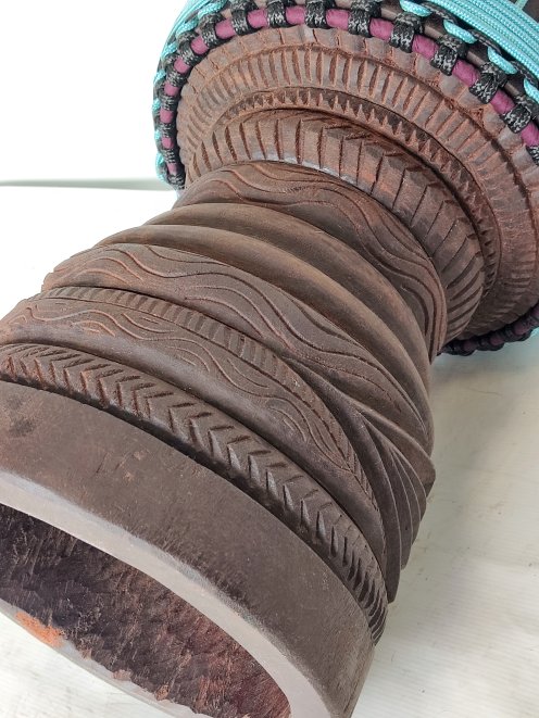Custom-made djembe - Signature Burkina Faso djembe