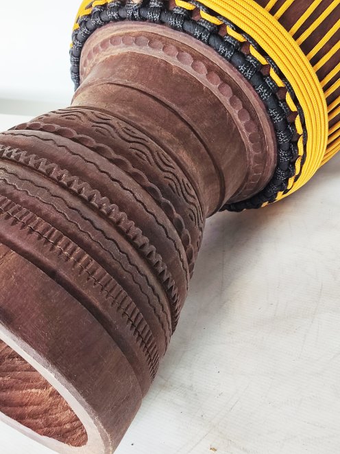 Custom-made djembe - Signature Burkina Faso djembe