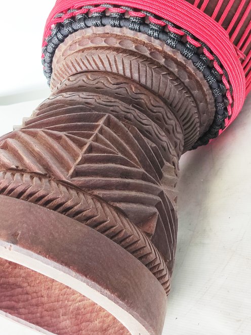 Custom-made djembe - Signature Burkina Faso djembe