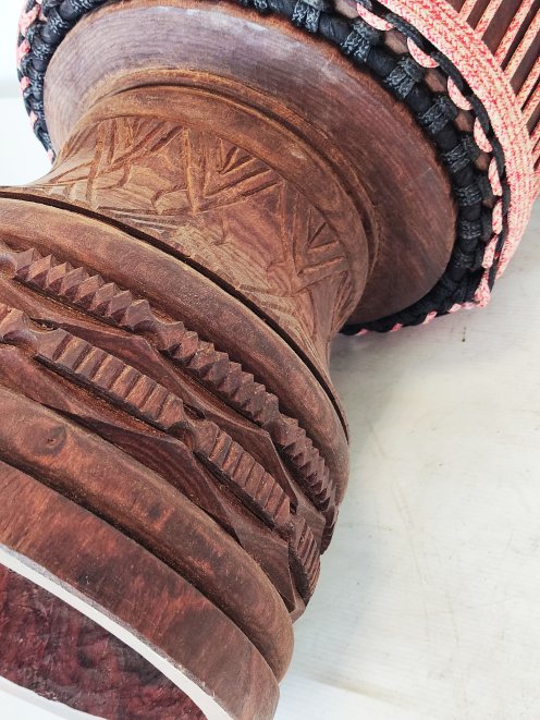 Custom-made djembe - Signature Burkina Faso djembe