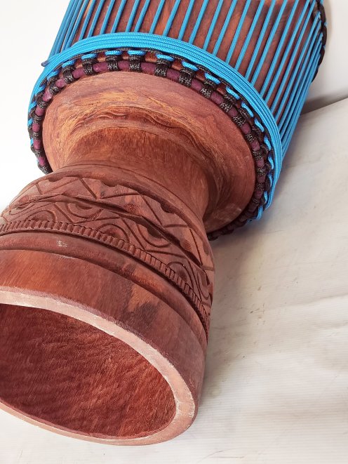 Custom-made djembe - Signature Burkina Faso djembe