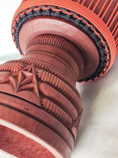 Custom-made djembe - Signature Burkina Faso djembe