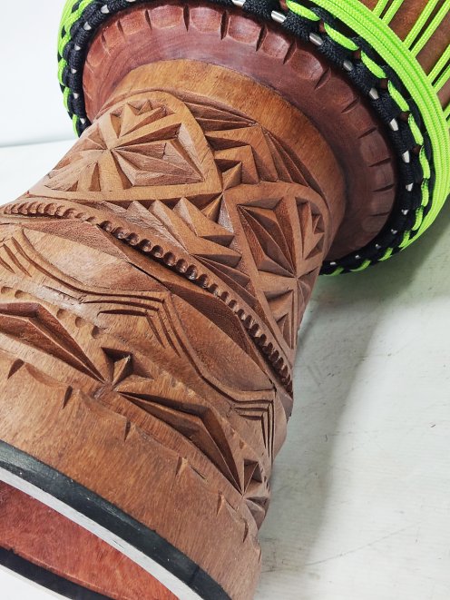 Custom-made djembe - Signature Guinea djembe