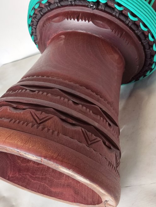 Custom-made djembe - Signature Mali djembe