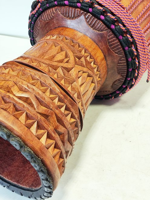 Custom-made djembe - Signature Guinea djembe 6673