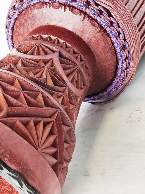 Custom-made djembe - Signature Guinea djembe