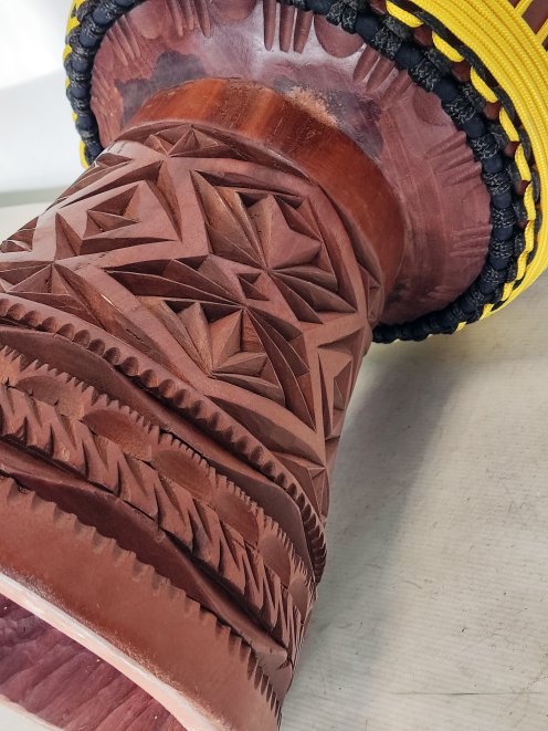 Custom-made djembe - Signature Guinea djembe