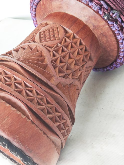 Custom-made djembe - Signature Guinea djembe