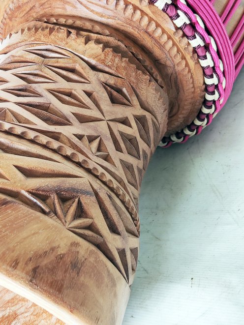 Custom-made djembe - Signature Guinea djembe