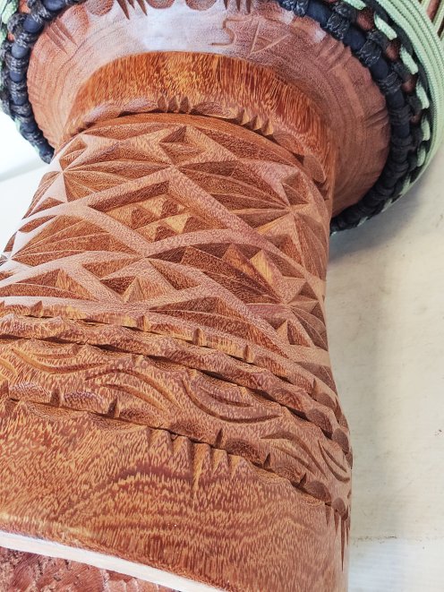 Custom-made djembe - Signature Guinea djembe