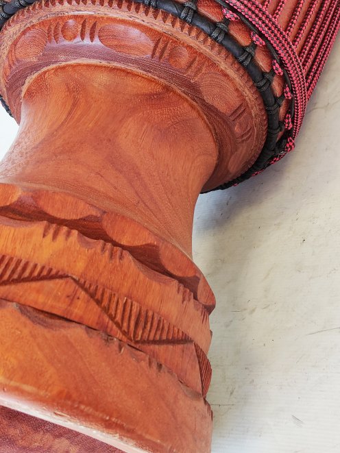 Custom-made djembe - Signature Mali djembe