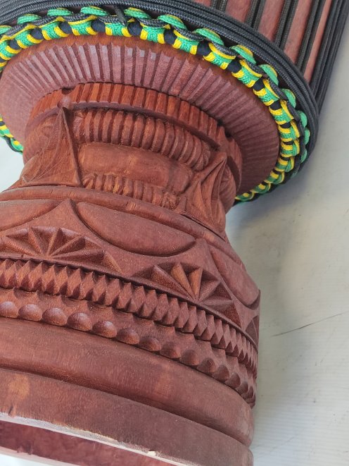 Custom-made djembe - Signature Burkina Faso djembe