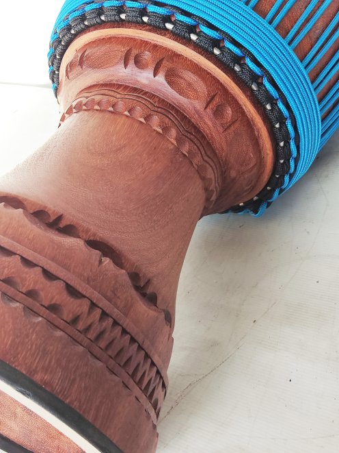 Custom-made djembe - Signature Mali djembe