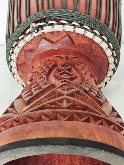 Custom-made djembe - Signature Mali djembe