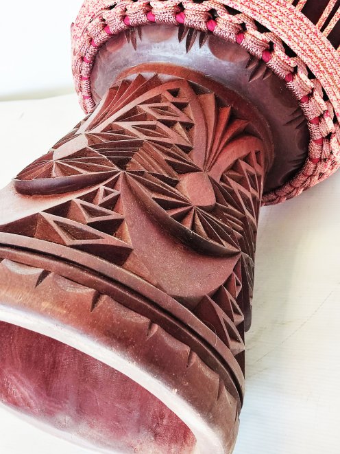 Custom-made djembe - Signature Mali djembe