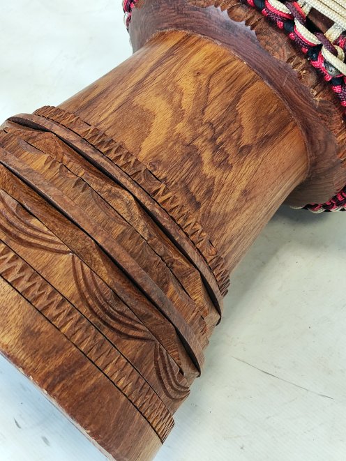 Custom-made djembe - Signature Mali djembe