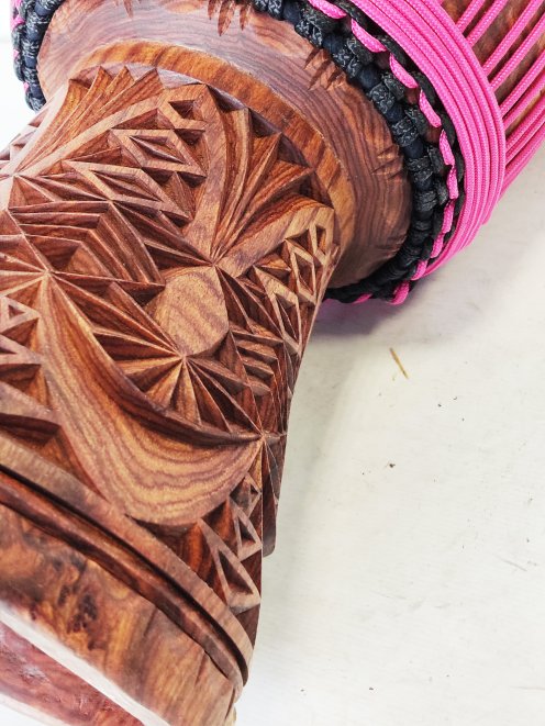 Custom-made djembe - Signature Mali djembe