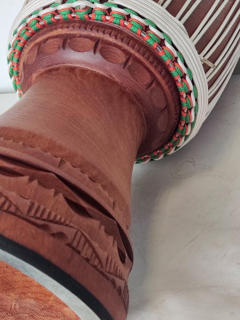 Custom-made djembe - Signature Mali djembe