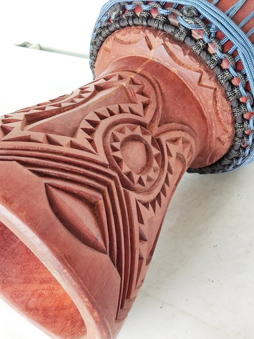 Custom-made djembe - Signature Mali djembe 6670