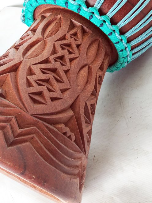 Custom-made djembe - Signature Mali djembe