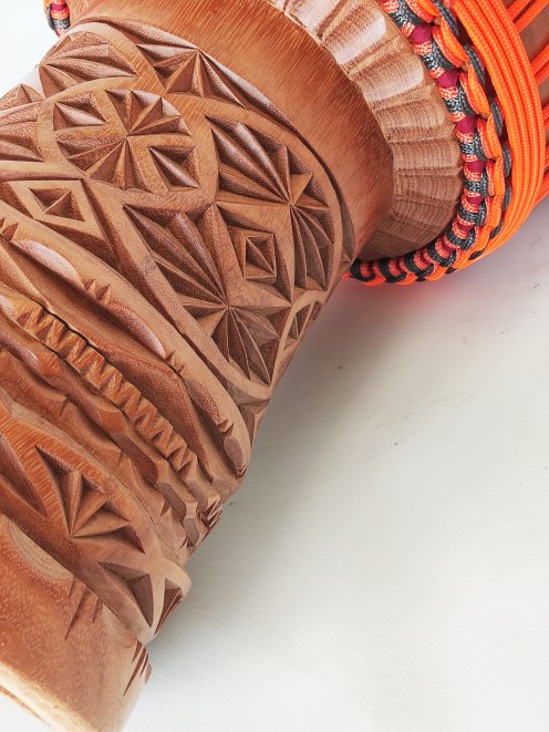 Custom-made djembe - Signature Guinea djembe