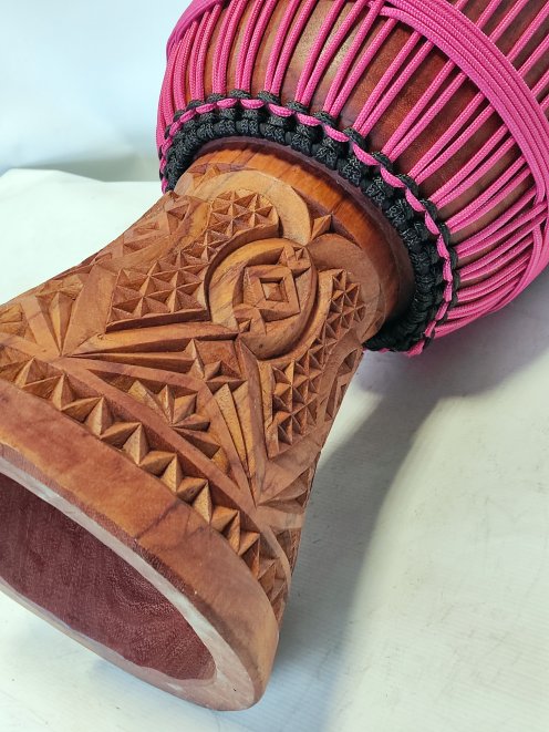 Custom-made djembe - Signature Mali djembe