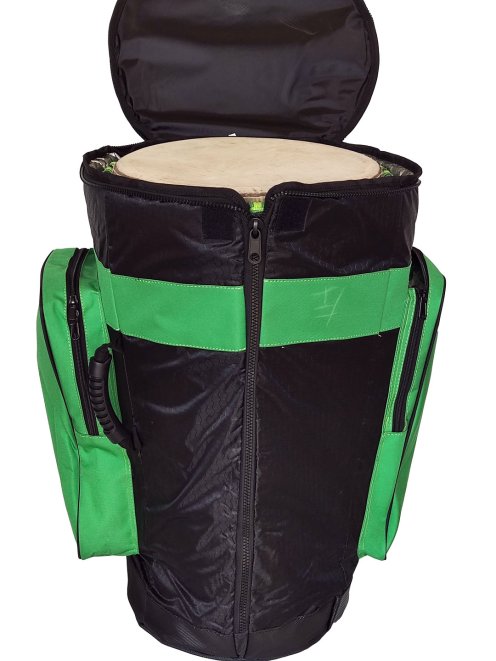 Percussion Africaine Premium djembe bag XL Green