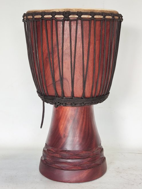 Djembe for sale - Large mahogany Mali djembe drum