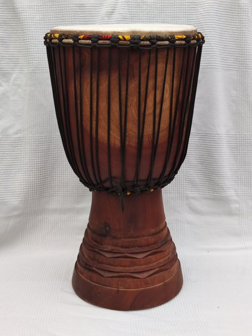Djembe for sale - Large mahogany Mali djembe drum